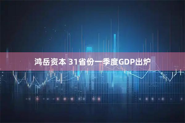 鸿岳资本 31省份一季度GDP出炉